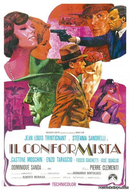 Смотреть Конформист DVDRip 1970 / Il conformista онлайн