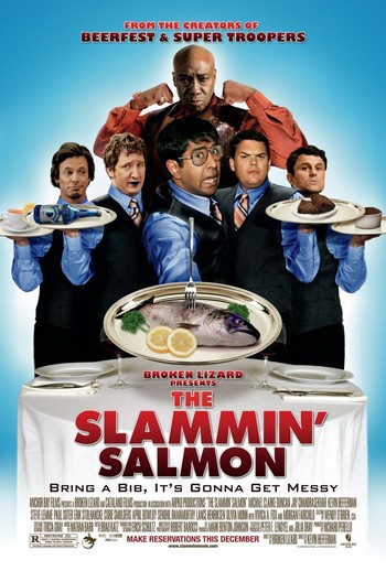 Смотреть Верзила Салмон HDRip 2009 / The Slammin' Salmon онлайн