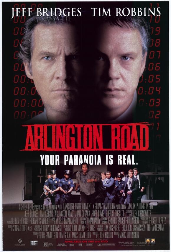 Смотреть Дорога на Арлингтон / Arlington Road DVDRip 1999 /  онлайн