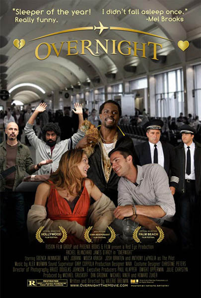 Смотреть Накануне вечером / Ночной перелет / Overnight HDRip 2012 /  онлайн