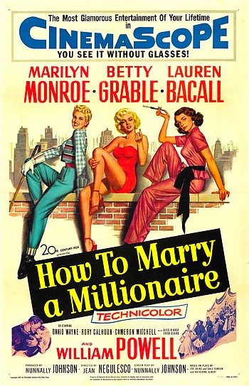 Смотреть Как выйти замуж за миллионера / How to Marry a Millionaire HDRip 1953 /  онлайн