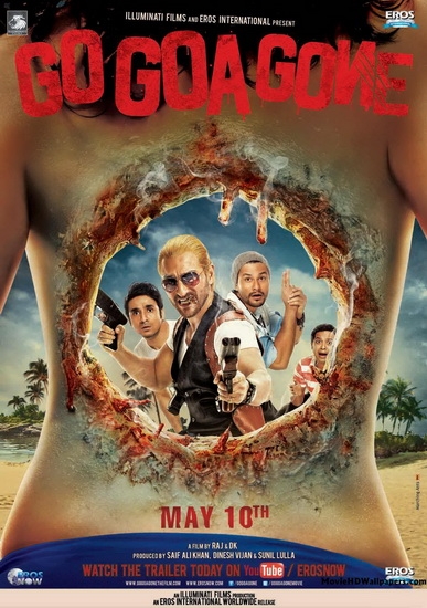 Смотреть Айда на Гоа и обратно! / Go Goa Gone WEB-DLRip 2013 /  онлайн