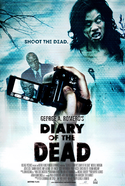 Смотреть Дневники мертвецов / Diary of the Dead HDRip 2007 /  онлайн